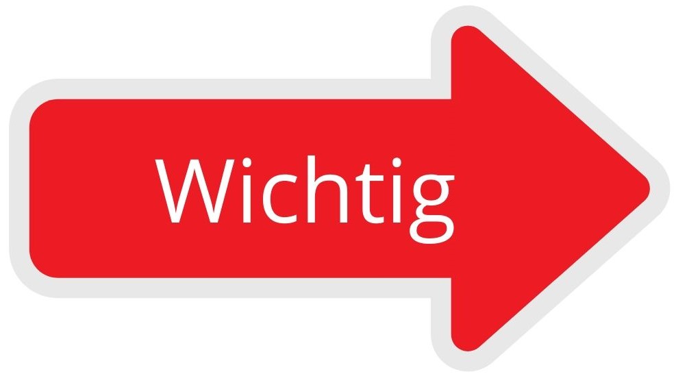 Pfeil-wichtig